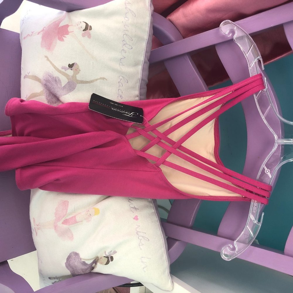 Child Triple Strap Tank Dance Leotard